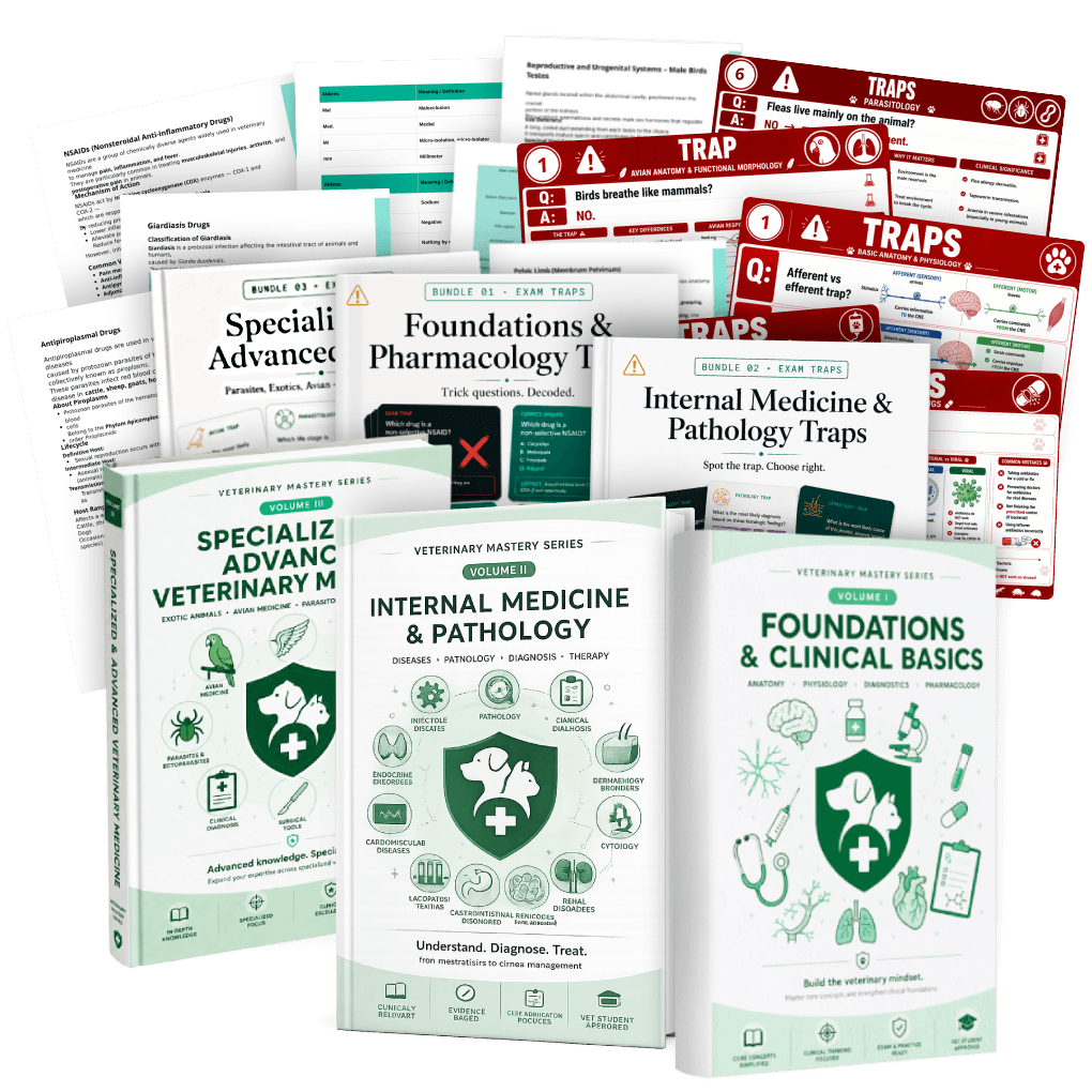 MasterVet — Complete Veterinary Study System