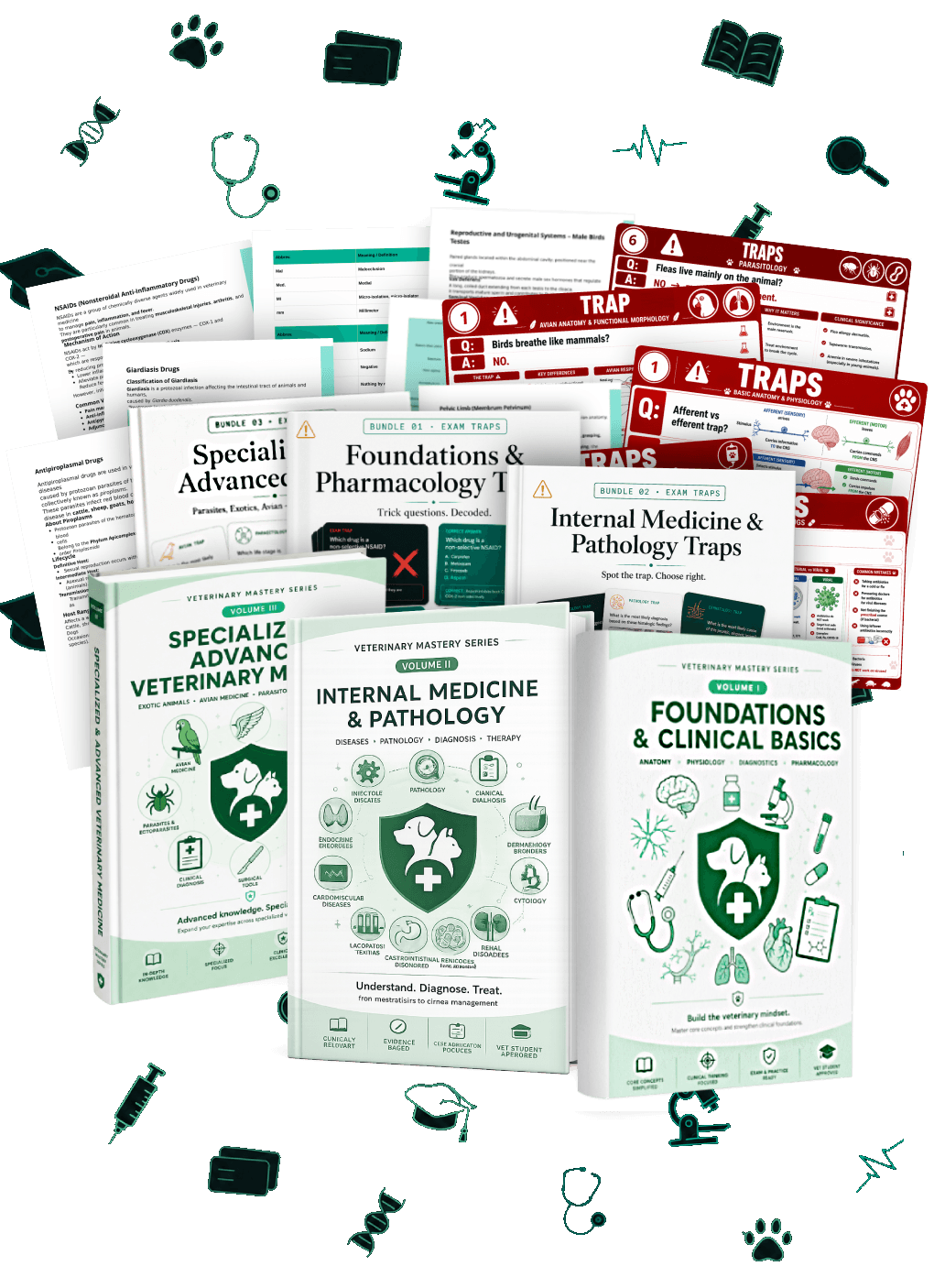 MasterVet — Complete Veterinary Study System